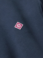 Casablanca - Lounge Logo-Appliquéd Organic Cotton-Jersey Sweatshirt - Blue