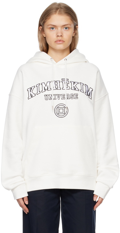 Photo: KIMHĒKIM White 'Universe' Hoodie