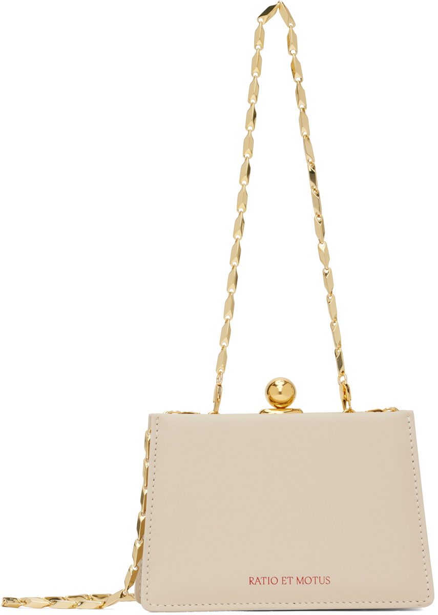 Ratio Et Motus Beige Mini Twin 15 Bag