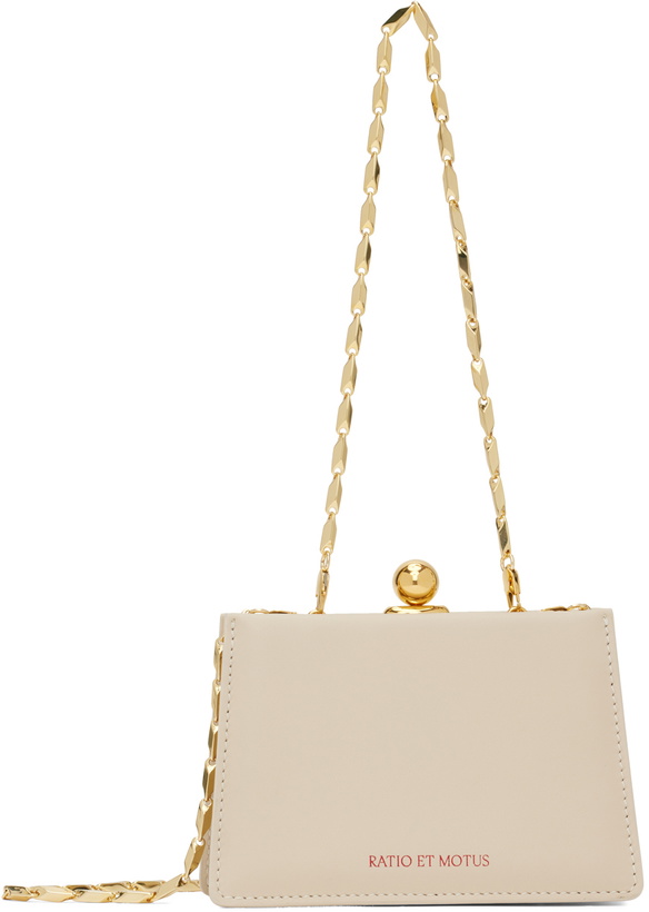 Photo: Ratio Et Motus Beige Mini Twin 15 Bag