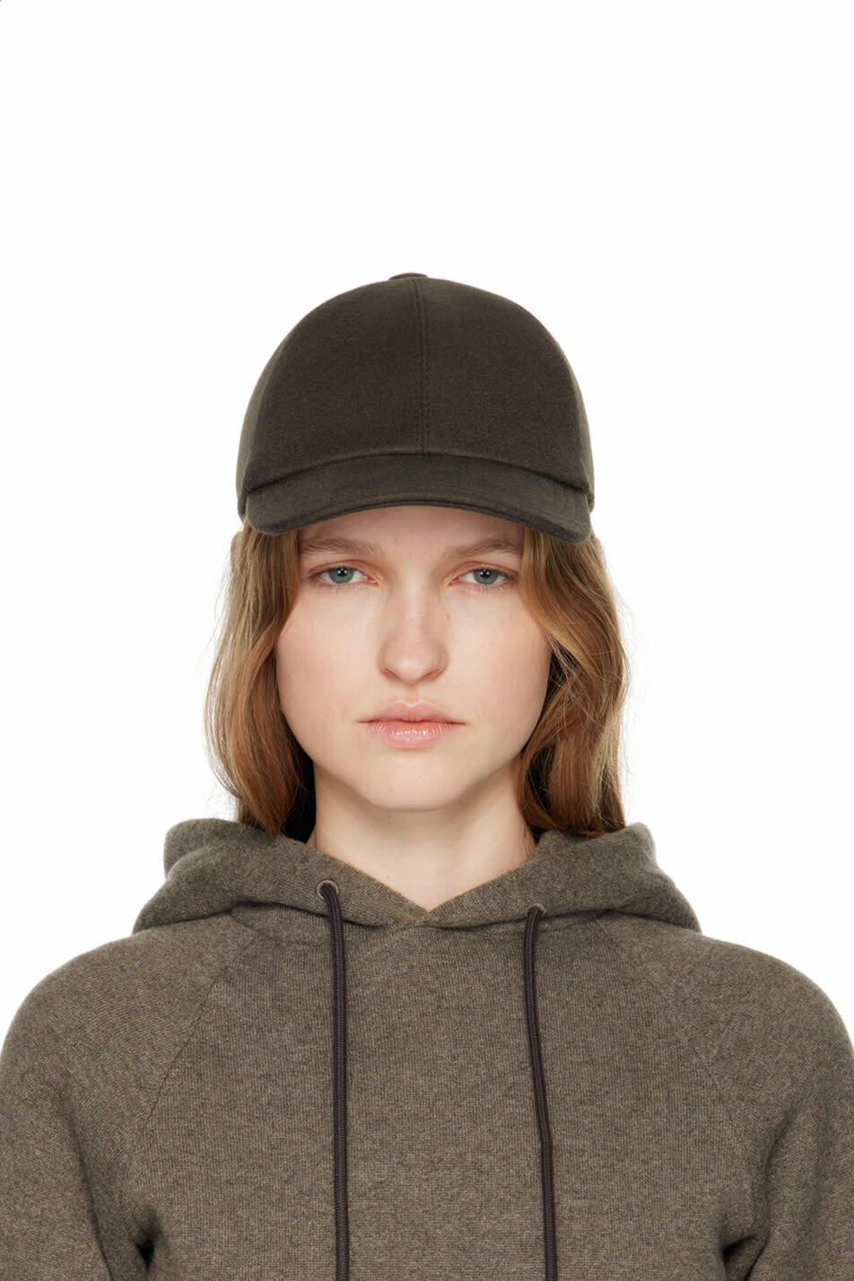 The Row Khaki Caspian Cap