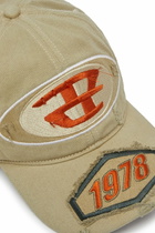Diesel Baseball cap with embroidered patches - Caps Mens in Brown