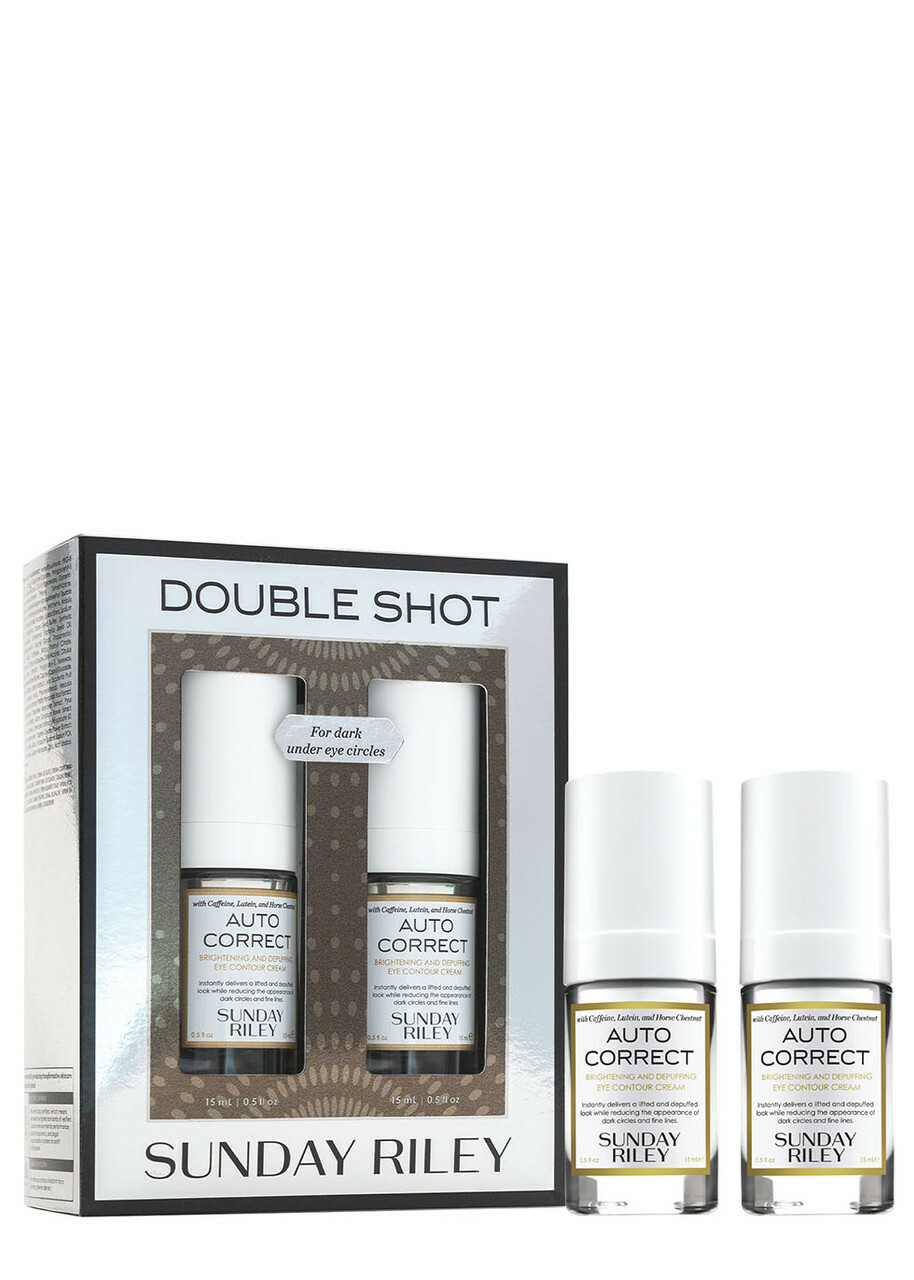 Sunday Riley Double Shot Set, Gift Sets, Auto Correct Eye Contour