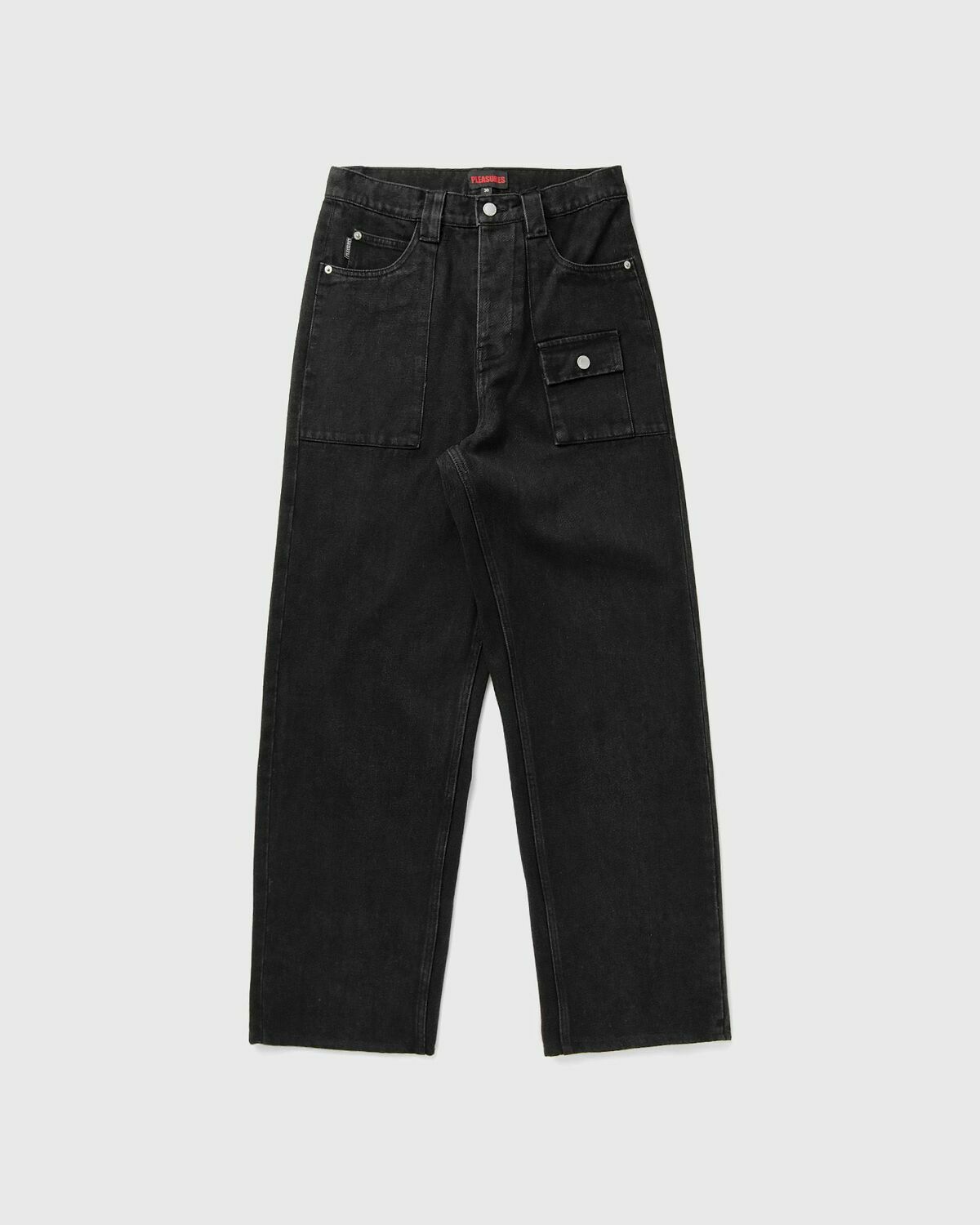 Pleasures GRIND BAGGY JEANS Black Men