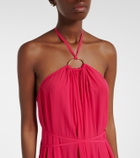 Joseph Zuzi halterneck crêpe maxi dress