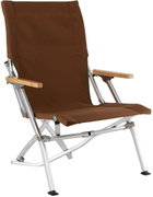 Snow Peak Brown Low Beach Chair