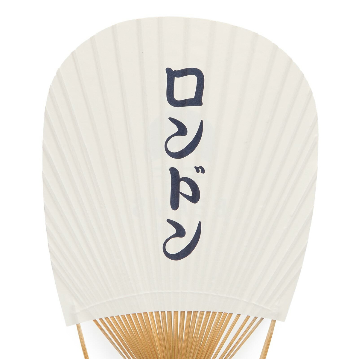 BEAMS JAPAN Paper Fan - Presented by END. in White/Blue 