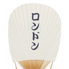 BEAMS JAPAN Paper Fan - Presented by END. in White/Blue 