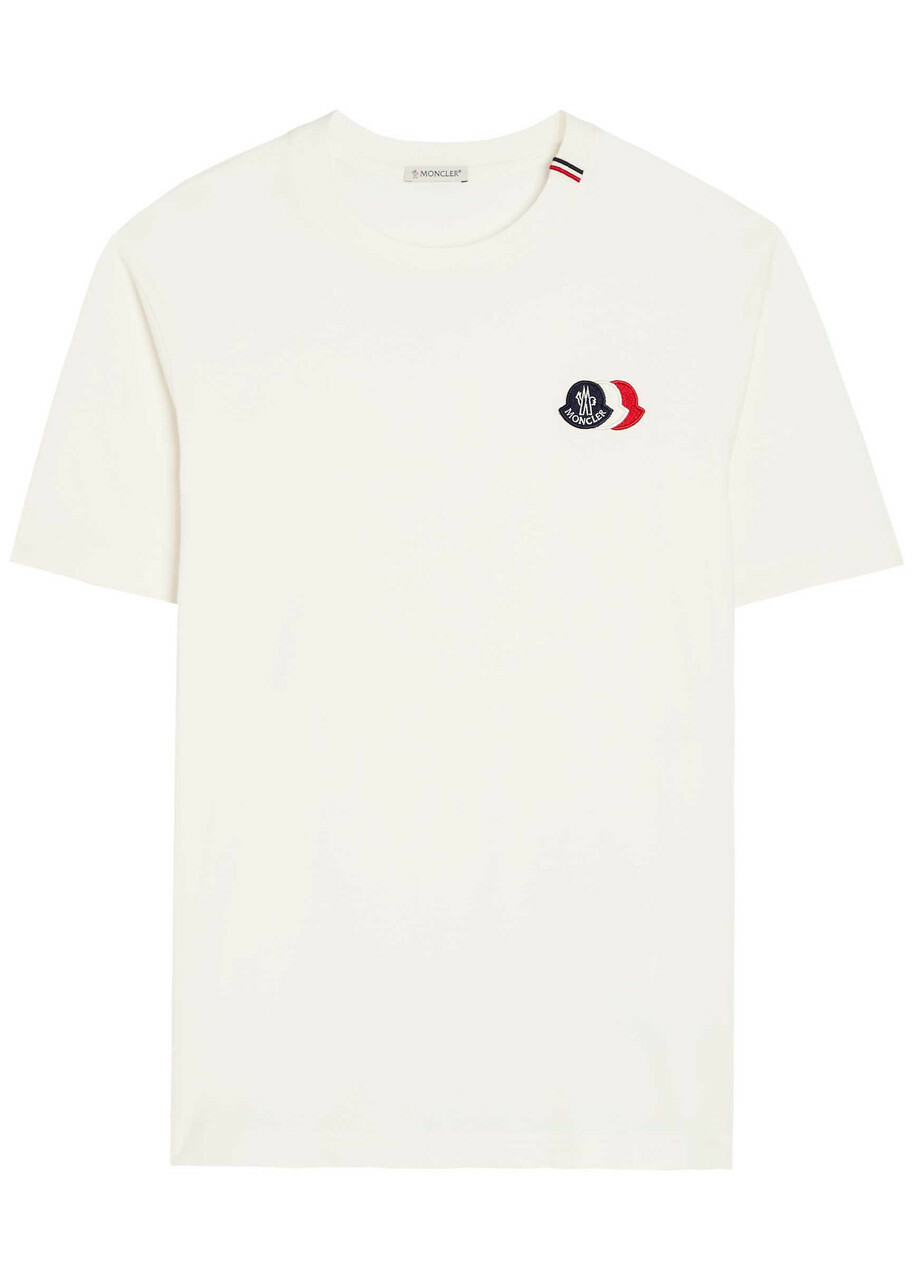Moncler Men's Genius x Fragment T-Shirt in White Moncler