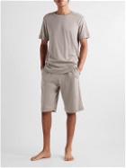 Zimmerli - Cotton-Jersey Pyjama Shorts - Brown