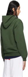 Online Ceramics Green 'Needlepoint' Hoodie
