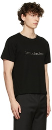 Ludovic de Saint Sernin Black Crystal Logo T-Shirt