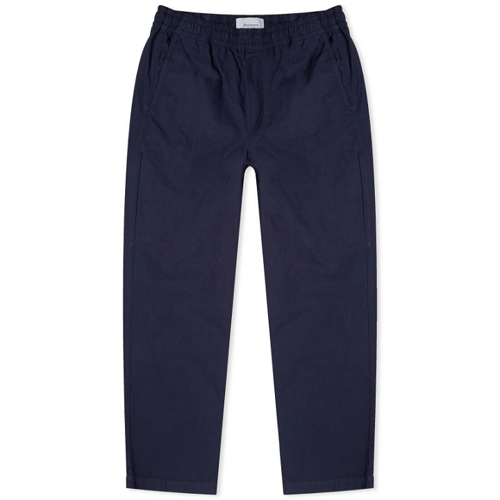 Photo: Palmes Men's Lucien Twill Trousers in Navy