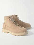 Brunello Cucinelli - Suede Hiking Boots - Neutrals