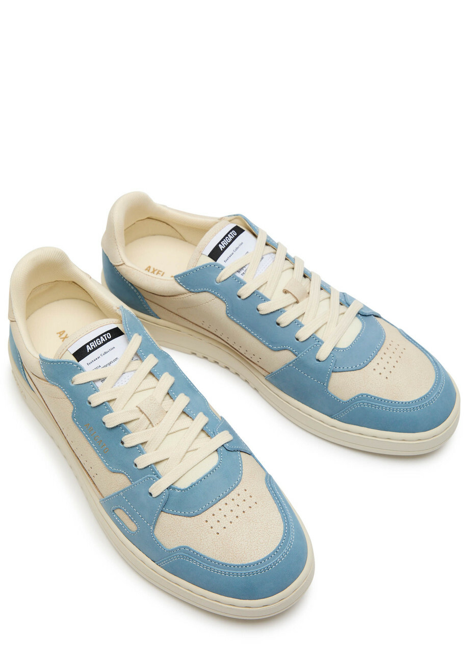Axel Arigato Dice Lo Panelled Leather Sneakers Beige