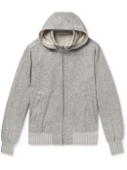 Thom Sweeney - Cashmere-Blend Zip-Up Hoodie - Gray