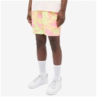 Nike Swim Men's Floral Fade 5" Volley Short in Pink Spell