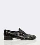 The Row Soft leather loafers