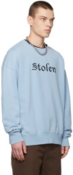 Stolen Girlfriends Club Blue Stolen Sweatshirt