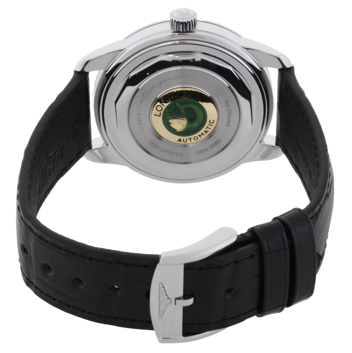 Longines Conquest Heritage Automatic Black Dial Watch L16494520