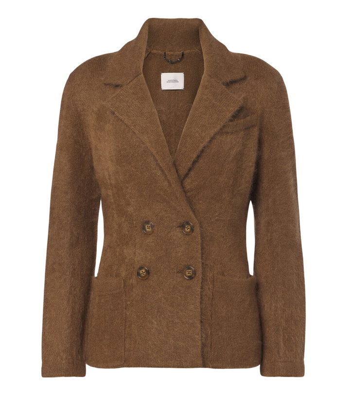 Photo: Dorothee Schumacher Fluffy Statements wool-blend blazer