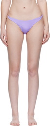 Agent Provocateur Purple Berry Bikini Bottom