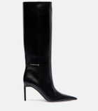 Tom Ford Julianne 85 leather knee-high boots