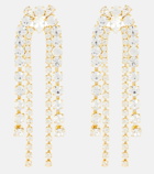 Magda Butrym - Crystal-embellished drop earrings