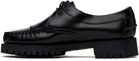 Sebago Black James Fringe Lug Loafers