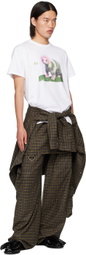 Collina Strada White 'Hi.' Graphic T-Shirt