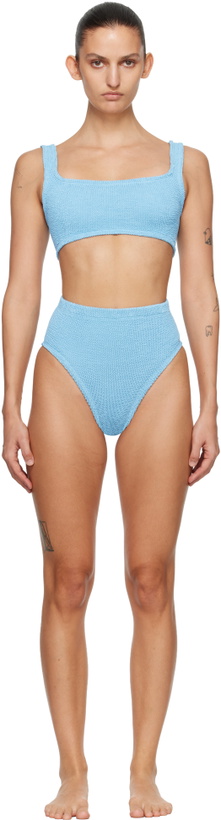 Photo: Hunza G Blue Patricia Bikini