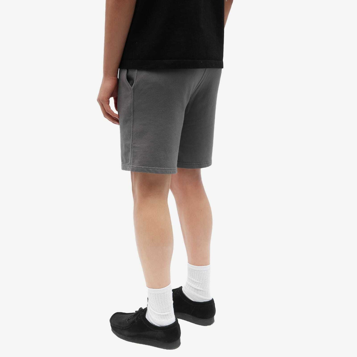 Colorful Standard Men's Classic Organic Sweat Shorts in Storm Grey