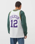 Mitchell & Ness Nba Swingman Jersey Utah Jazz 1991 92 John Stockton #12 White - Mens - Jerseys