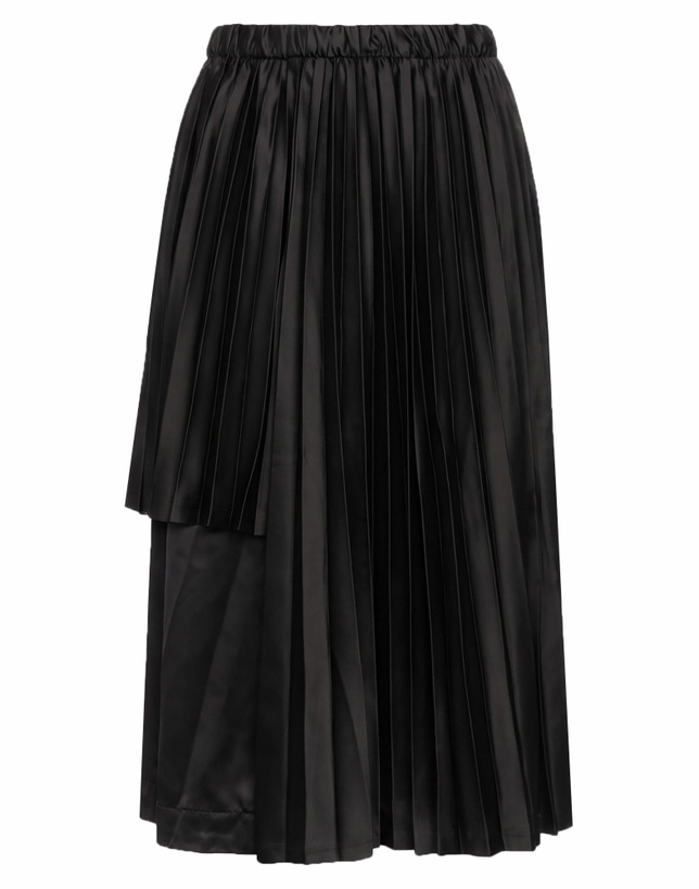 Photo: Noir Kei Ninomiya Womens Midi skirt in Black
