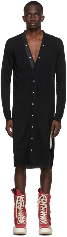 Photo: Rick Owens Black Cashmere Sascha Cardigan