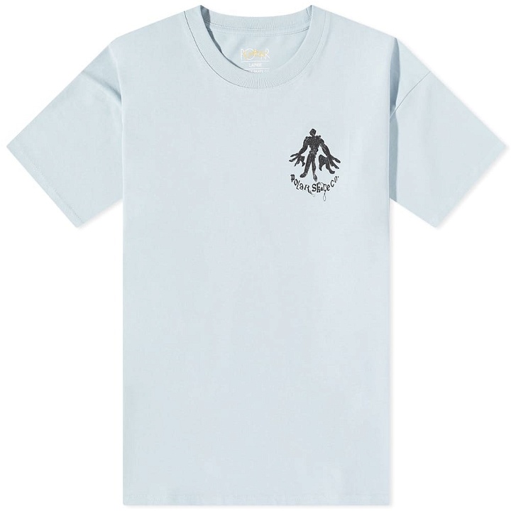 Photo: Polar Skate Co. Men's Jungle T-Shirt in Light Blue