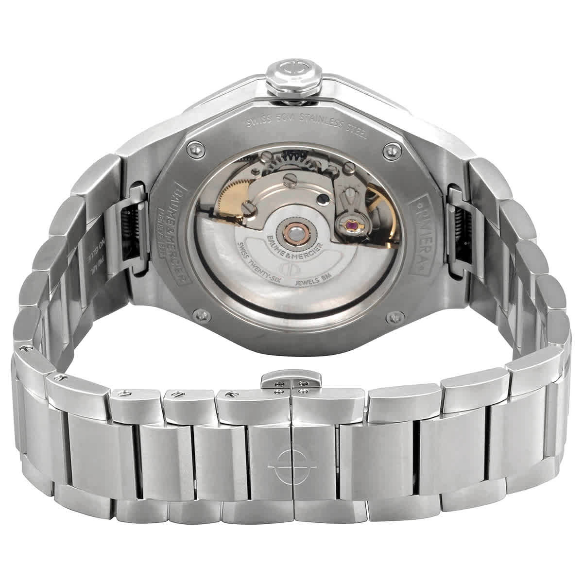 Baume et Mercier Riviera Automatic Silver Dial Unisex Watch M0A10663