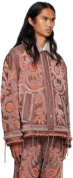Craig Green Burgundy Tapestry Jacket