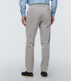 Loro Piana - Pantaflat cotton slim pants