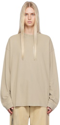 Acne Studios Taupe Faded Long Sleeve T-Shirt