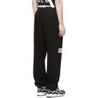 A-Cold-Wall* Black Restitch Tracksuit Lounge Pants