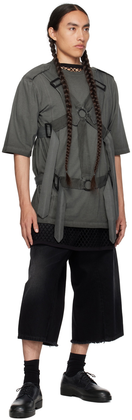NICOLAS ANDREAS TARALIS Gray Seditionaries T-Shirt
