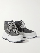 Canada Goose - Journey Rubber and Nubuck-Trimmed Suede Hiking Boots - Gray