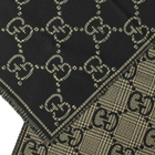 Gucci Men's GG Scarf in Black