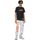 Heron Preston Black Spray Style T-Shirt