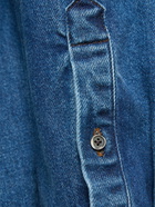 AMI PARIS Logo Cotton Denim Shirt