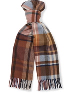 Loro Piana - Fringed Checked Cashmere Scarf