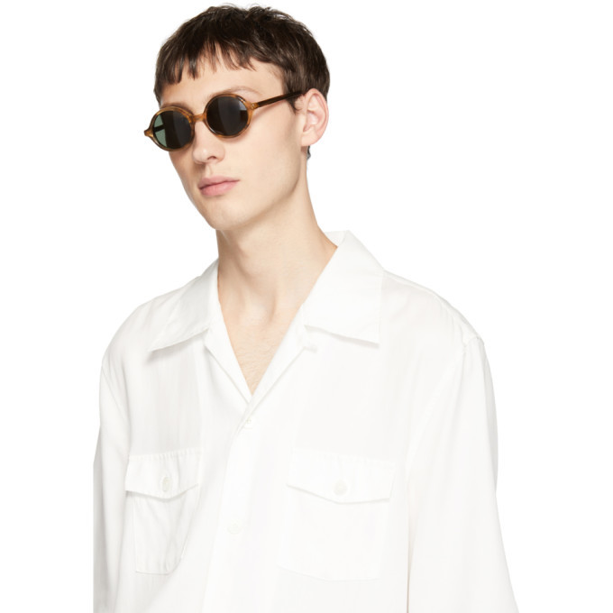 Han Kjobenhavn Tortoiseshell And Black Doc Sunglasses Han Kjobenhavn