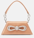 Mach & Mach Samantha Small satin shoulder bag