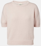 Khaite Golden cashmere sweater